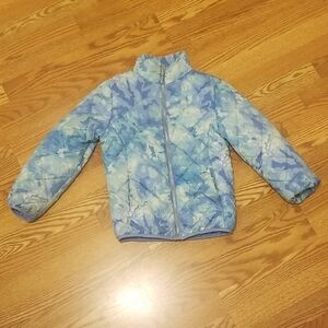 Gerry Weber Kids Blue and White Puffer Jacket
